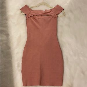 Marciano Bandage bodycon dress